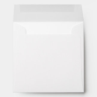 Bridal White Envelopes