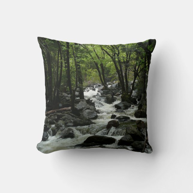 Bridalveil Creek in Yosemite National Park Cushion (Front)