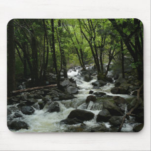 Bridalveil Creek in Yosemite National Park Mouse Mat