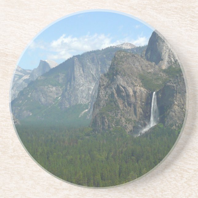 Bridalveil Falls and Half Dome at Yosemite Coaster (Front)