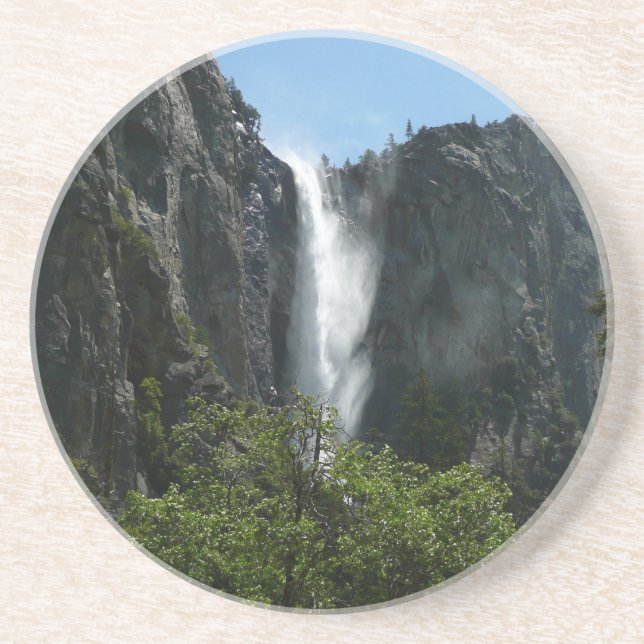 Bridalveil Falls at Yosemite National Park Coaster (Front)
