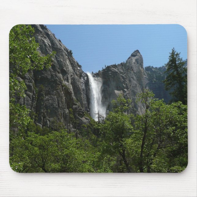 Bridalveil Falls at Yosemite National Park Mouse Mat (Front)