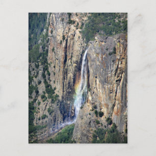 Bridalveil Falls from Above - Yosemite Postcard