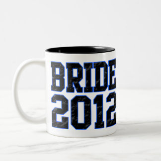 Bride 2012 Two-Tone coffee mug