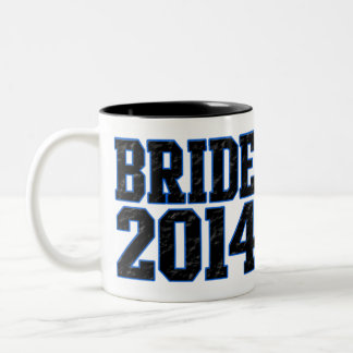 Bride 2014 Two-Tone coffee mug