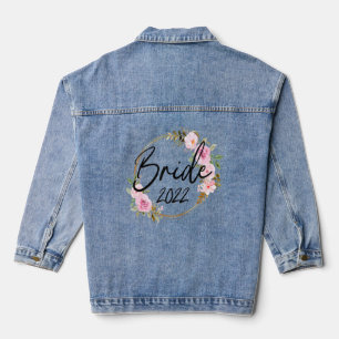 Bride 2022  Wedding Bachelorette Party Tees Denim Jacket