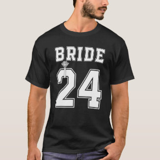 Bride 2024 Engagement Bridal Shower Proposal Match T-Shirt