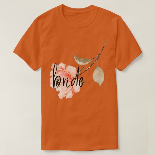 Bride 34 T-Shirt (Design Front)