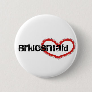 Bride 6 Cm Round Badge