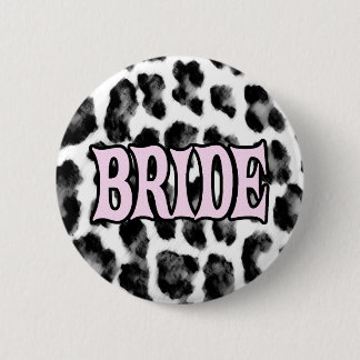 Bride 6 Cm Round Badge