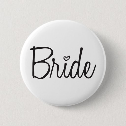 Image of Bride 6 Cm Round Badge