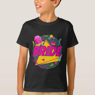 Bride 90s Bach Crew Squad Retro Bachelorette Match T-Shirt