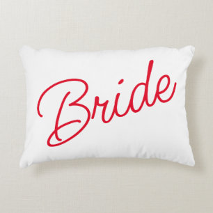 Bride Accent Pillow