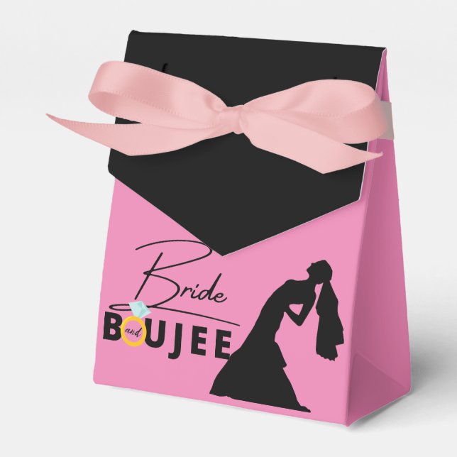 Bride and Boujee Bachelorette/Bridal Shower Photo  Favour Box (Front Side)