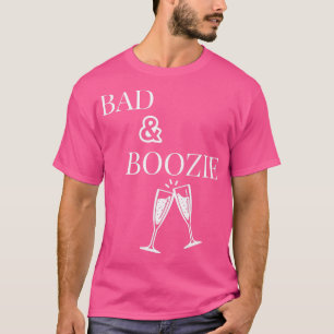 Bride and Boujee Bachelorette Shirts Bad and Boozi