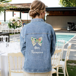 Bride and bridesmaids jackets / personalized 