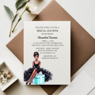 Bride and Co. African American Bridal Shower Invitation