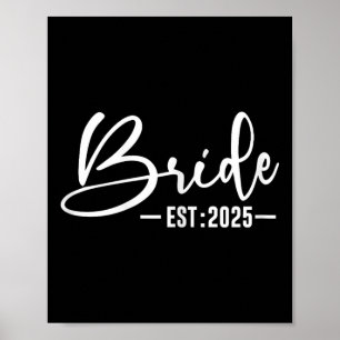 Bride And Groom Bride Groom Wedding Engagement Bri Poster