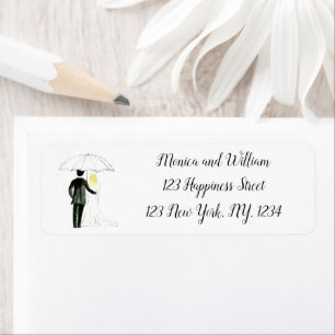 Bride and Groom Couple Elegant Classic Wedding