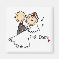 Bride and Groom First Dance T-shirts and gifts