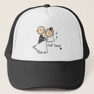 Bride and Groom First Dance T-shirts and gifts Trucker Hat