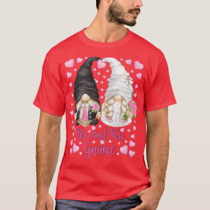 Bride And Groom Gnome For Garden Wedding Party Mr T-Shirt