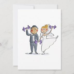 Bride and Groom Invitation