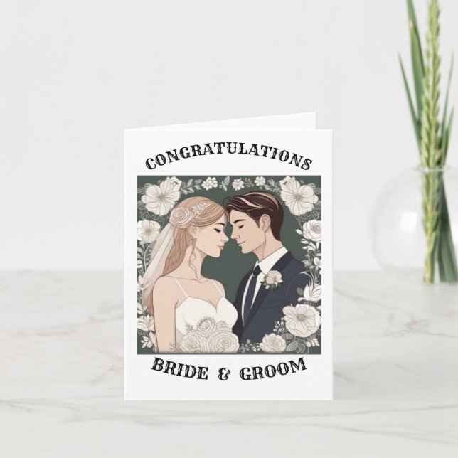  BRIDE AND GROOM   INVITATION (Front)