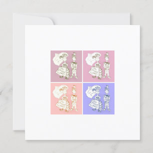 Bride and Groom Invitation