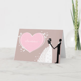 Bride and Groom Invitation