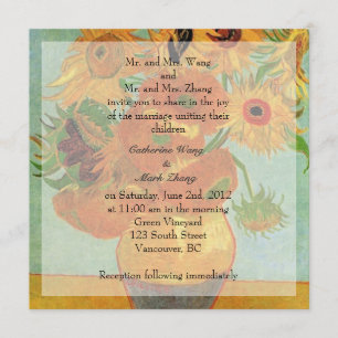 Bride and groom parents'  invitation, wedding invitation