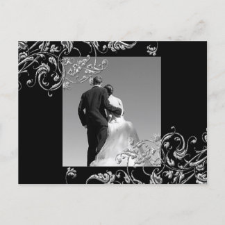 Bride And Groom Save The Dates Postcards