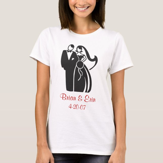 Bride and Groom Shirt (Front)