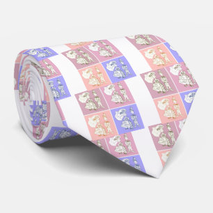 Bride and Groom Tie