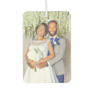 Bride and Groom Wedding Car Air Freshener