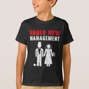 Bride And Groom Wedding Day Marriage Just Married T-Shirt