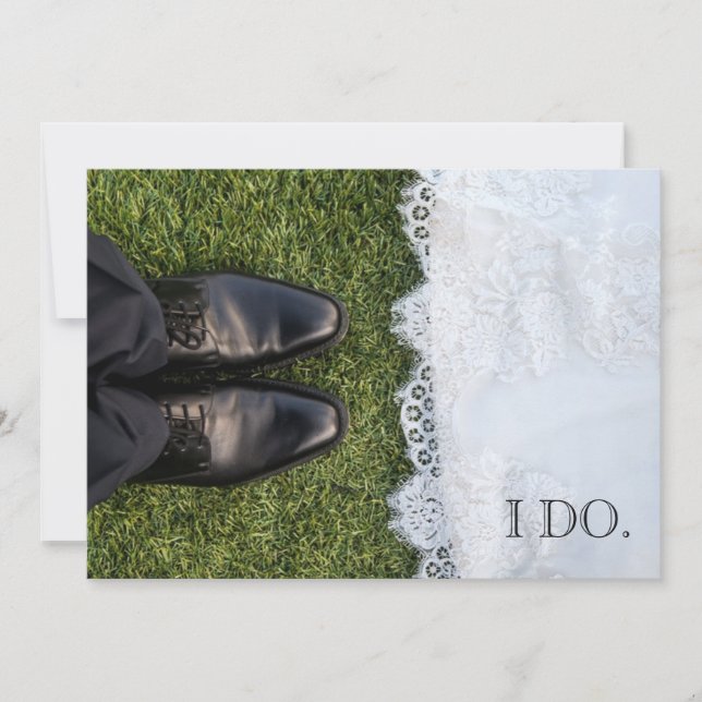 Bride and Groom Wedding Invite (Front)