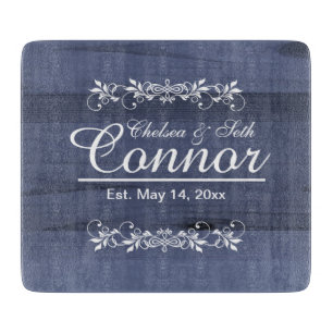 Bride and Groom Wedding or Anniversary   DIY Text Cutting Board