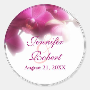 Bride and Groom Wedding Sticker