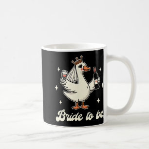 Bride Babe Bridal Shower Wedding Silly Goose Bride Coffee Mug