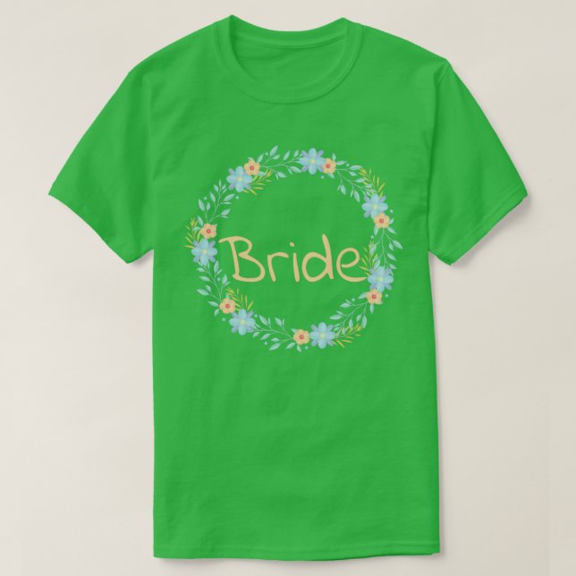 bride bachelorette bachelorette party T-Shirt (Design Front)