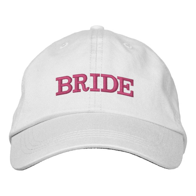 BRIDE BACHELORETTE BASEBALL HAT (Front)