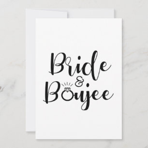 Bride bachelorette party  invitation
