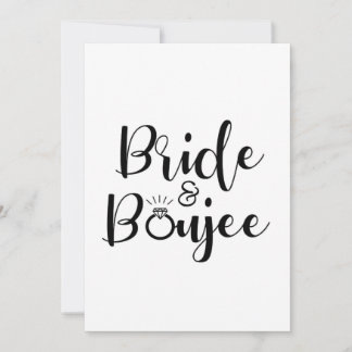 Bride bachelorette party  invitation