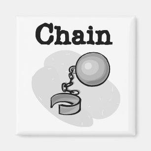 Bride Ball and Chain Tshirts and Gifts Magnet