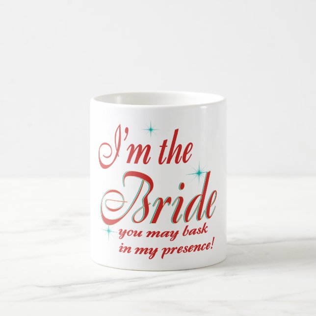 bride-bask in presence coffee mug (Center)
