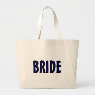 "BRIDE" beach bag