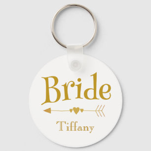 Bride Beautiful Wedding Memento Key Ring