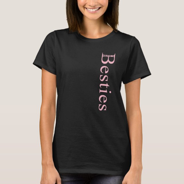 Bride Bestie Bachelorette Party Maid of Honor Brid T-Shirt (Front)