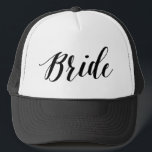Bride Black Script Hat<br><div class="desc"></div>